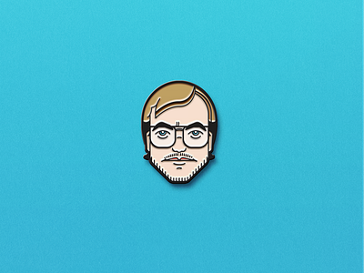 Jeffrey Lionel Dahmer, the Milwaukee Monster dahmer digital enamel pin face glasses halloween head illustration murder pin serial killer