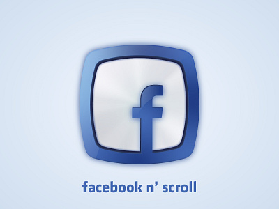 facebook n' scroll challenge daily daily challange design drawing facebook illustration illustrator squarish vector
