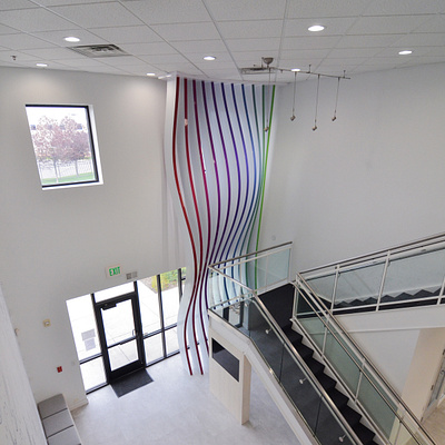 Sensapure Parametric Sculpture 3d environments exhibit design interior