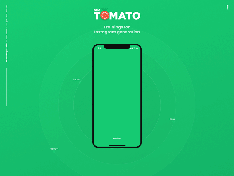 Mr. Tomato iOS & Android app android app figma green inspiration ios mobile principle restaurant ui ux