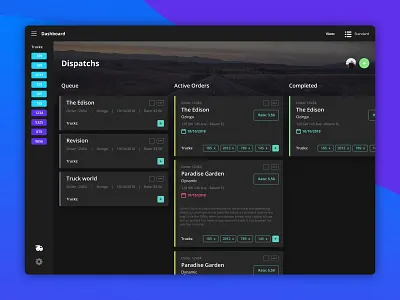 Dashboard Concept color concept dashboard dashboard design dashboard ui design graphic product ui ux work