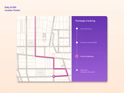 Location Tracker | Daily UI 020 dailyui dailyui020 design localization location location tracker sketch tracking ui ux