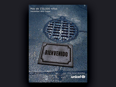 Unicef Poster advertising art director art director los angeles art director orange county art director san francisco award award winning awards poster spanish