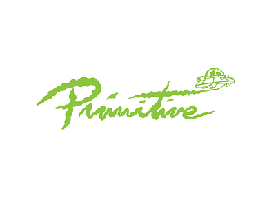 Primitive Cloud Script cloud logo primitive rick and morty script simple skateboarding spaceship typography