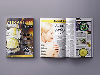 Design for Health and Beauty Magazine