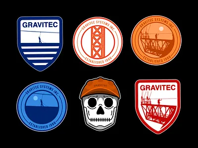 Sticker Concept design fun illustration illustrator cc safety skull stickers students tower vector