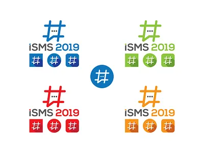 ISMS 2019 app branding design graphic design icon illustration logo