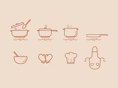 Icons ai brand brand and identity cooking icons