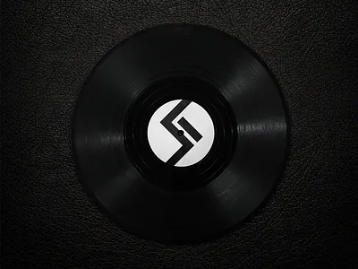 Solo Records black geometric logo leather logo logo design music music artwork record record label vinyl vinyl record