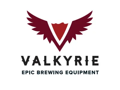 Valkyrie Brewing Equipment beer branding brewing icon logo norse