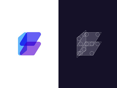 B Logo Alphabet app b letter b logo blue branding design icon logo logo 3d logo alphabet logo brand logo branding logo concept logo design logotype minimal purple sketch ui vector