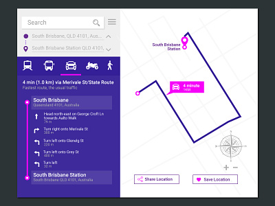 Map 29th design for #dailyui adobe illustrator creative design dailyui design illustration location tracker map typography ui ux vector