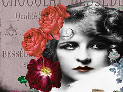 Chocolat branding chocolat collage design illustration paris typography