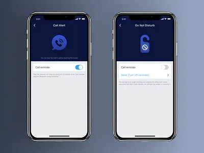 Meum App - My Bracelet alert app bracelet call design disturb health reminder settings ui ux