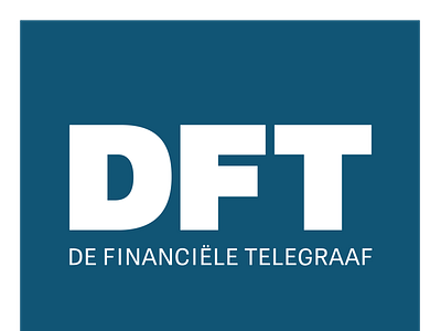 De Financiële Telegraaf logo amsterdam app design app icon applicaiton blue logo brand and identity design dft finance app finance financial finance logo finance website holland logo logo redesign netherlands news telegraph