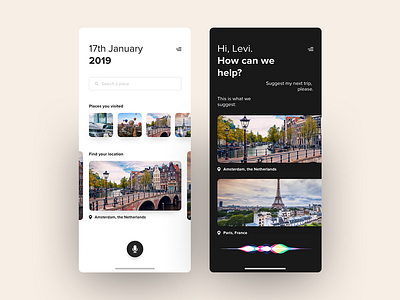 Destination Tracker with Voice Guide app design minimal mobile mobile app mobile app design ui ui ux ui ux design ux web website