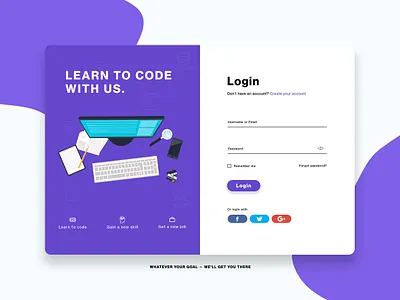 Login screen creative design designs illustration login login box login design login form login page modern ui ux ux ui vector web