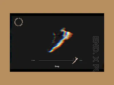 Puma Storm 2019 animation art branding branding design clean clothing creative design fashion flat gif identity interaction layout minimal new typography ui ux