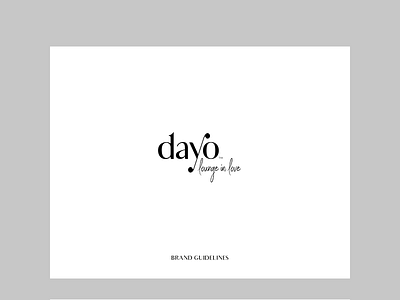 Logo & Brand Guideline for a Fashion Brand branding design illustration logo typography