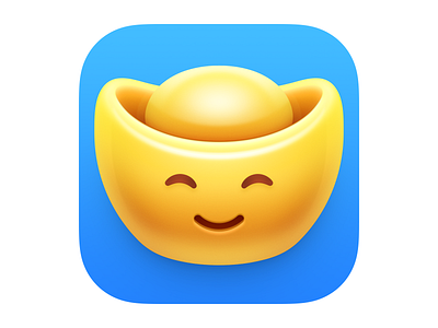 ChatBao Icon bigsur icon big sur icon character chat chat bao chatbao emoticon gold gold ingot ingot ios icon iphone icon mac icon macos icon osx icon operating system icon os icon realistic icon app icon sandor skeu icon skeuomorph icon skeuomorphism icon user interface icon ui icon gui