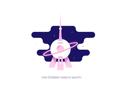 One Dribbble Invite invitaion invite