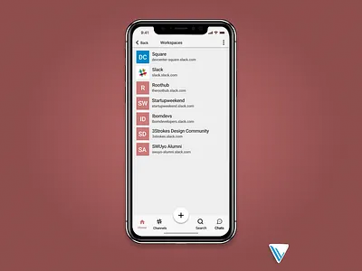 Slack Navigation redesign app ui appdesign figma figmaafrica navigation simple slack ui uidesign