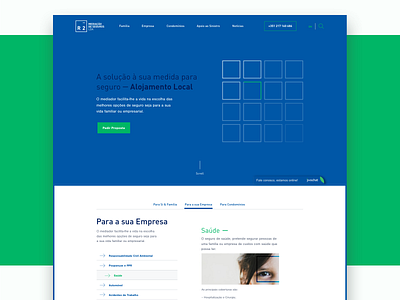 Homepage - R2 design grid layout home items modules system ui web website