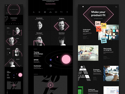 2FRESH Website 2fresh grid grid layout ui design