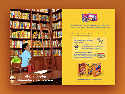 General Mills, Box Tops Ad advertising art direction art director art director los angeles art director orange county art director san francisco print ad