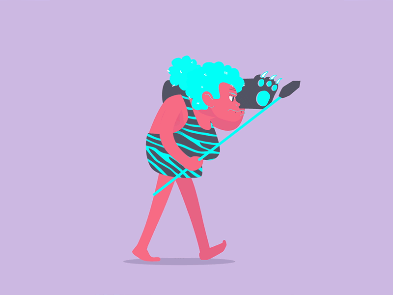 Go get'em tiger! adobe aftereffects after effect aftereffects animal animation cel celanimation design flat illustration mdcommunity mgcollective motiondesign motiongraphics photoshop