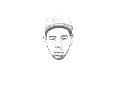 Tyler Gregory Okonma (Tyler, the Creator) apple pencil bastard flower boy goblins golf golf wang grammy ipad odd future portrait procreate rap rapper