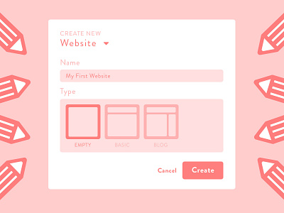 Create New | Daily UI #090 create create new daily ui daily ui 90 dailyui 090 new ui