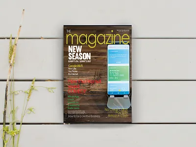 Tech Magazine Design magazine magazine ad magazine ads magazine cover magazine design tech tech magazine tech news