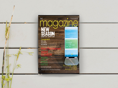 Tech Magazine Design magazine magazine ad magazine ads magazine cover magazine design tech tech magazine tech news