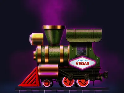Rail Maze 2: Vegas icon app icon game game design illustration logo