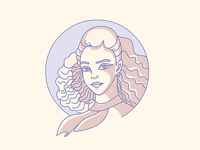 Girl Portrait artwork character design girl illustration illustrator lineart stroke woman