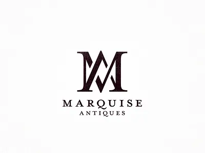 MARQUISE - Logo in process antique branding font lettering logodesign logotype minimal logo typogaphy typography vintage