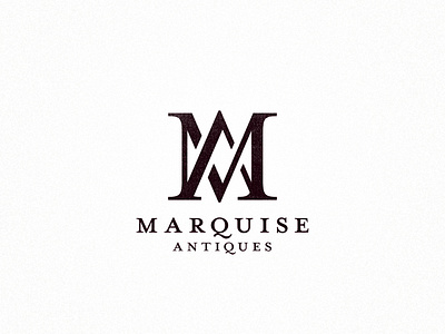 MARQUISE - Logo in process antique branding font lettering logodesign logotype minimal logo typogaphy typography vintage