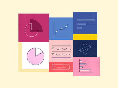 Analytics data illustration