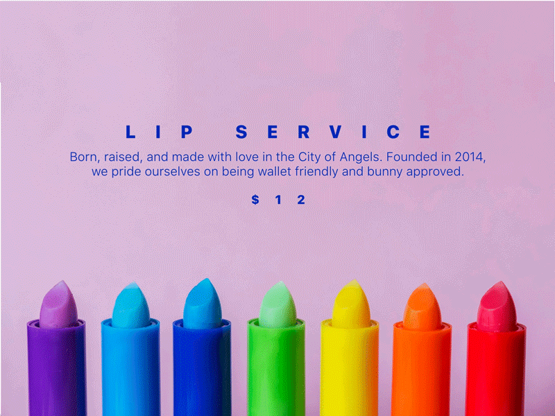 E-Commerce Shop (Single Item) 012 adobe xd b2c cosmetics daily ui daily ui 12 dailyui dailyui012 ecommence invision studio lipstick onlineshop photoshop shop ui