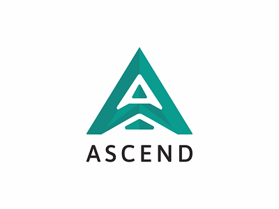 Ascend branding design icon illustration logo vector