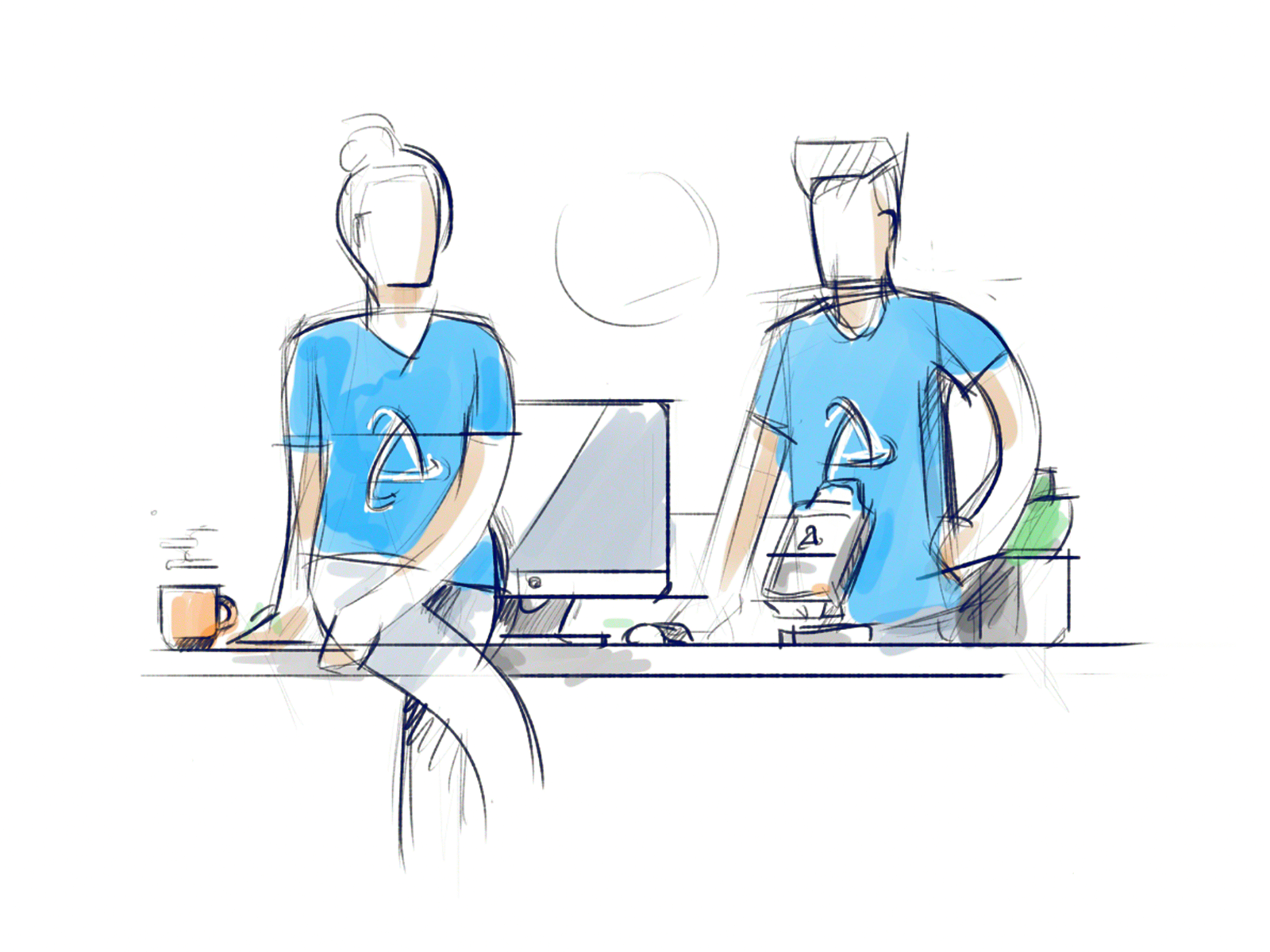 Example of Custom Brand Illustrations