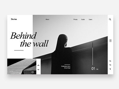 Behind the wall adobe brand identity branding clean design designer graphic design identitiy interface landing page layout minimal typography ui uiuxdesign visual design web web design