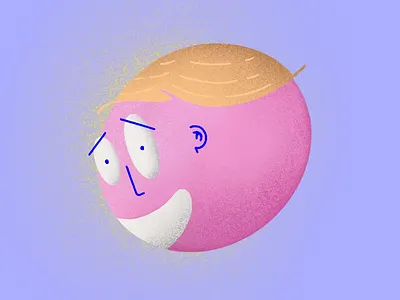 Colorful Face colours design face illustration inspiration procreate vector