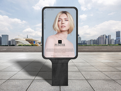 Modern Outdoor Advertisement Poster Mockup Free advertisement advertisements advertising billboard mockup branding download free free mockup free psd mockup freebie mockup mockup free mockup psd mockup template poster poster mockup poster mockup free posters psd psd mockup