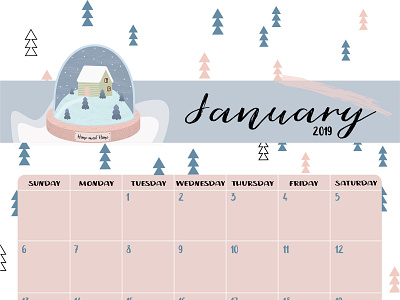 Calendar calendar design flat illustration typography vector