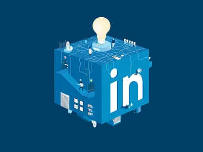 Working at LinkedIn community culture design designteam diversity environment icon illustration inclusion linkedin logo people space ui ux work