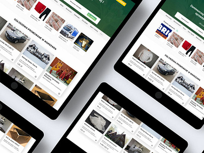 Redesign Concept for Gumtree.pl concept design graphic ui web website