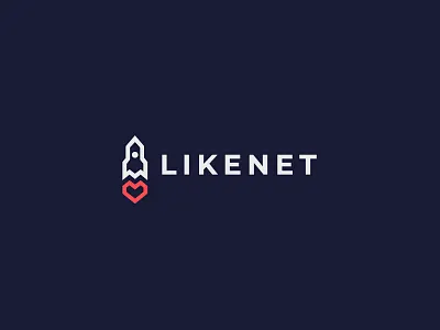 Rocket logo angled deep space internet like likes logo logomaker logotype minimalism rocket rocket logo space