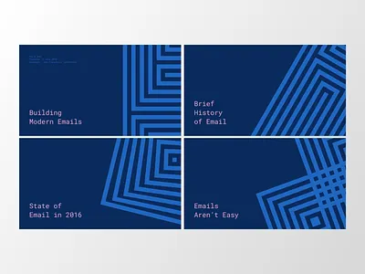 Internal Email Preso graphic design keynote presentation presentation design